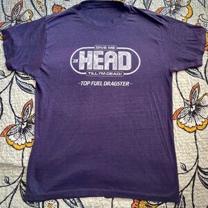 RARE Vintage 1970’s Drag Racing T-Shirt